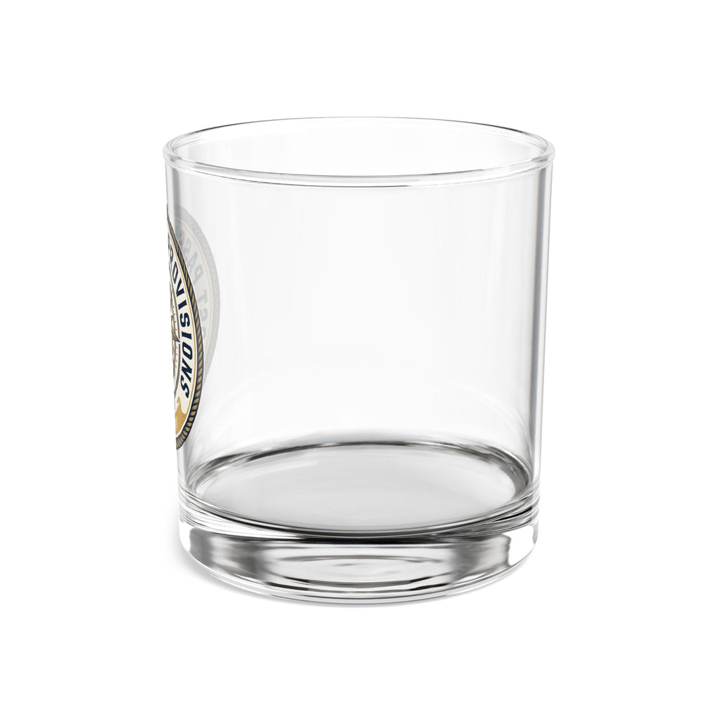 Lost Passage Provisions Rocks Glass - Nautical Seal 10oz