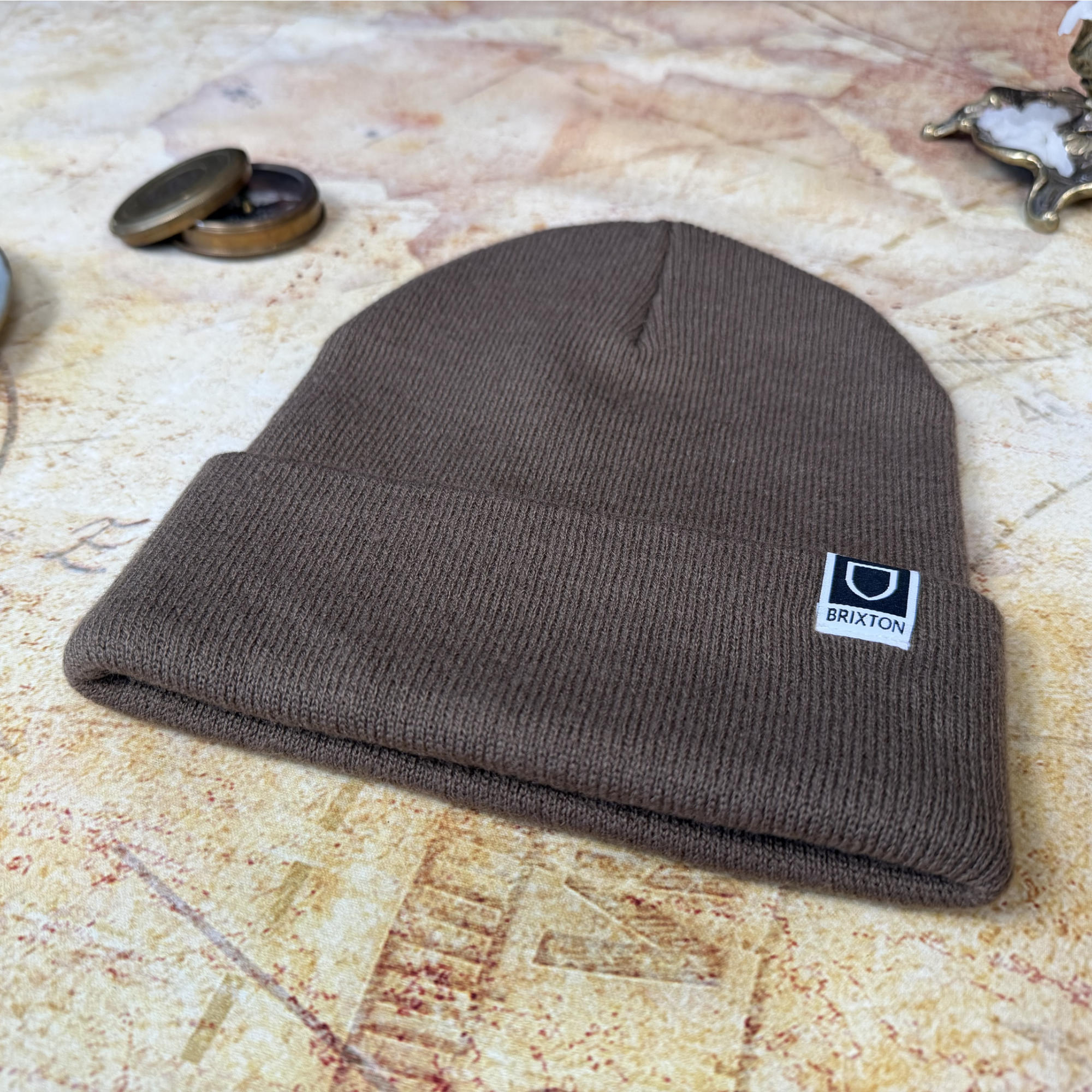 Brixton Harbor Beta Watch Cap Beanie - Coyote Brown