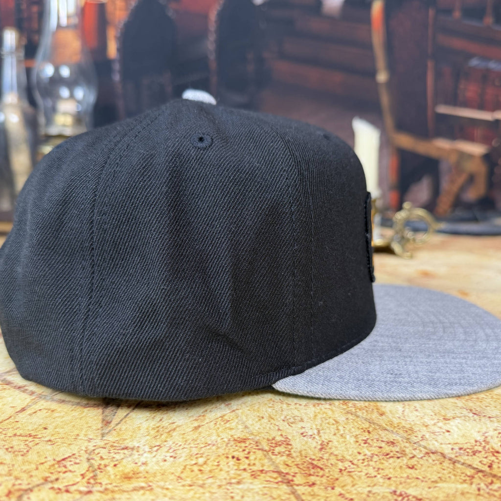 Brixton Jolt Snapback Hat | Black / Heather Grey