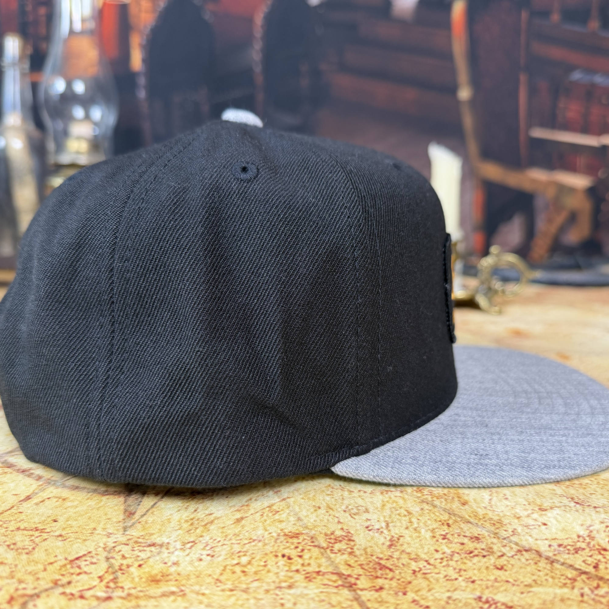 Brixton Jolt Snapback Hat | Black / Heather Grey