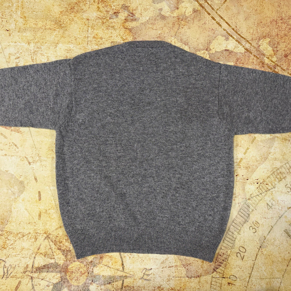 Pendleton Shetland Collection Wool Crewneck Sweater - Men's Large - Light Grey Heather
