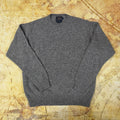 Pendleton Shetland Collection Wool Crewneck Sweater - Men's Large - Light Grey Heather