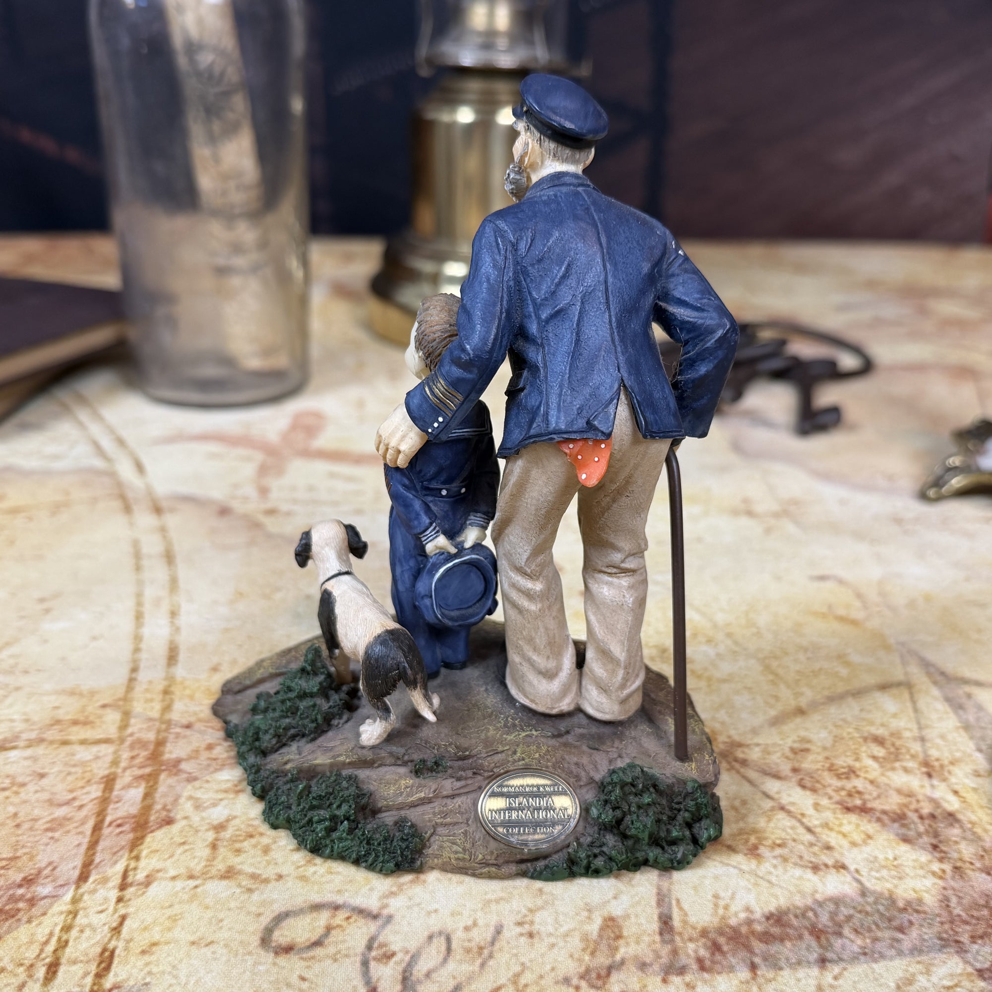 Norman Rockwell "Outward Bound" Figurine - Islandia International Collection