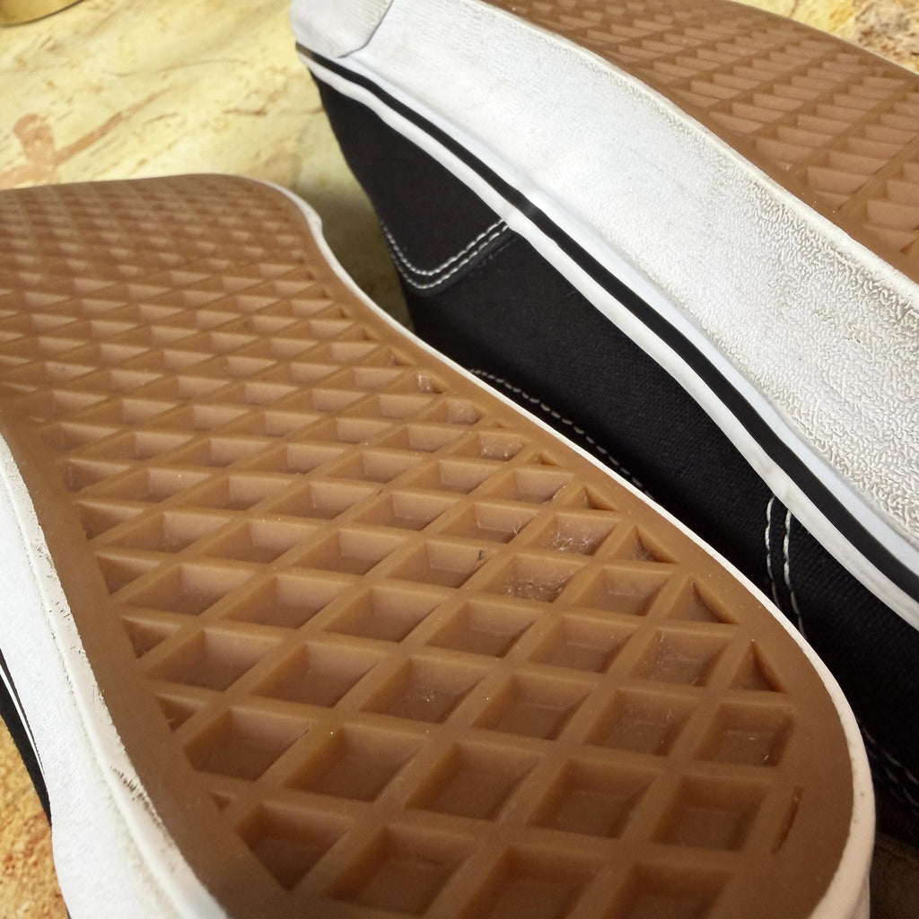 Vans Era 59 C&L - Black Canvas / Brown Leather - Men's Size 12