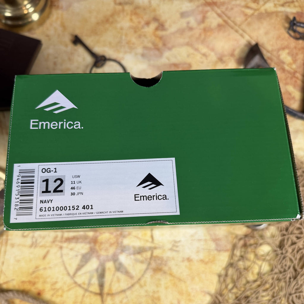 Emerica OG-1 "MJ1" Reissue - Navy/White (Men's 12)