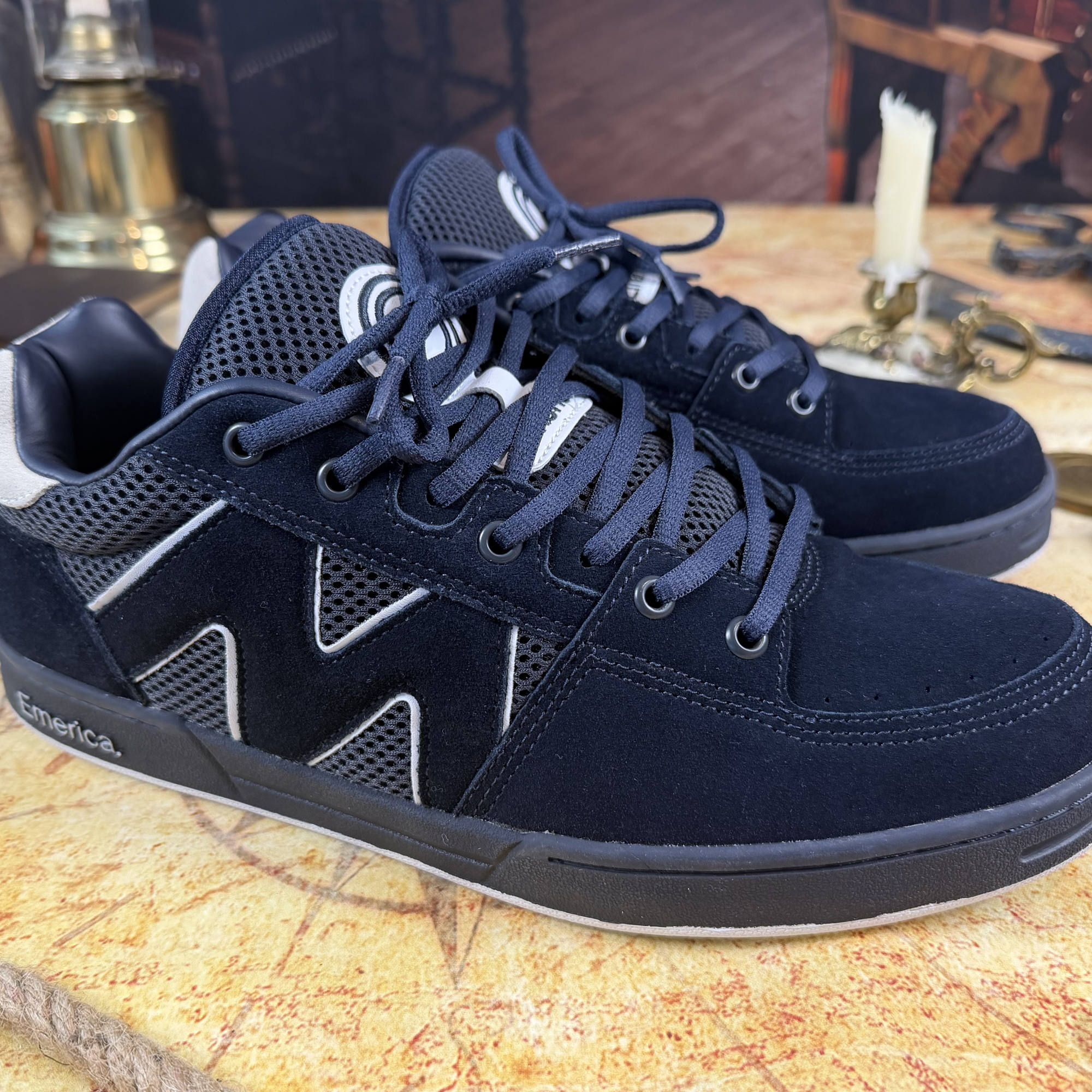 Emerica OG-1 "MJ1" Reissue - Navy/White (Men's 12)
