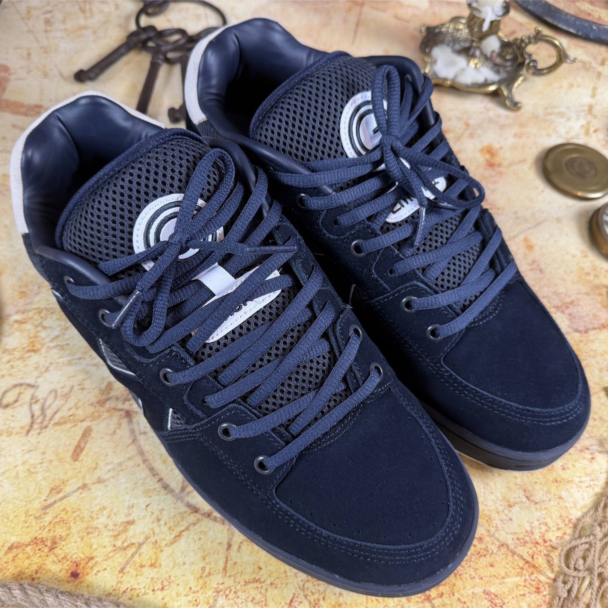 Emerica OG-1 "MJ1" Reissue - Navy/White (Men's 12)