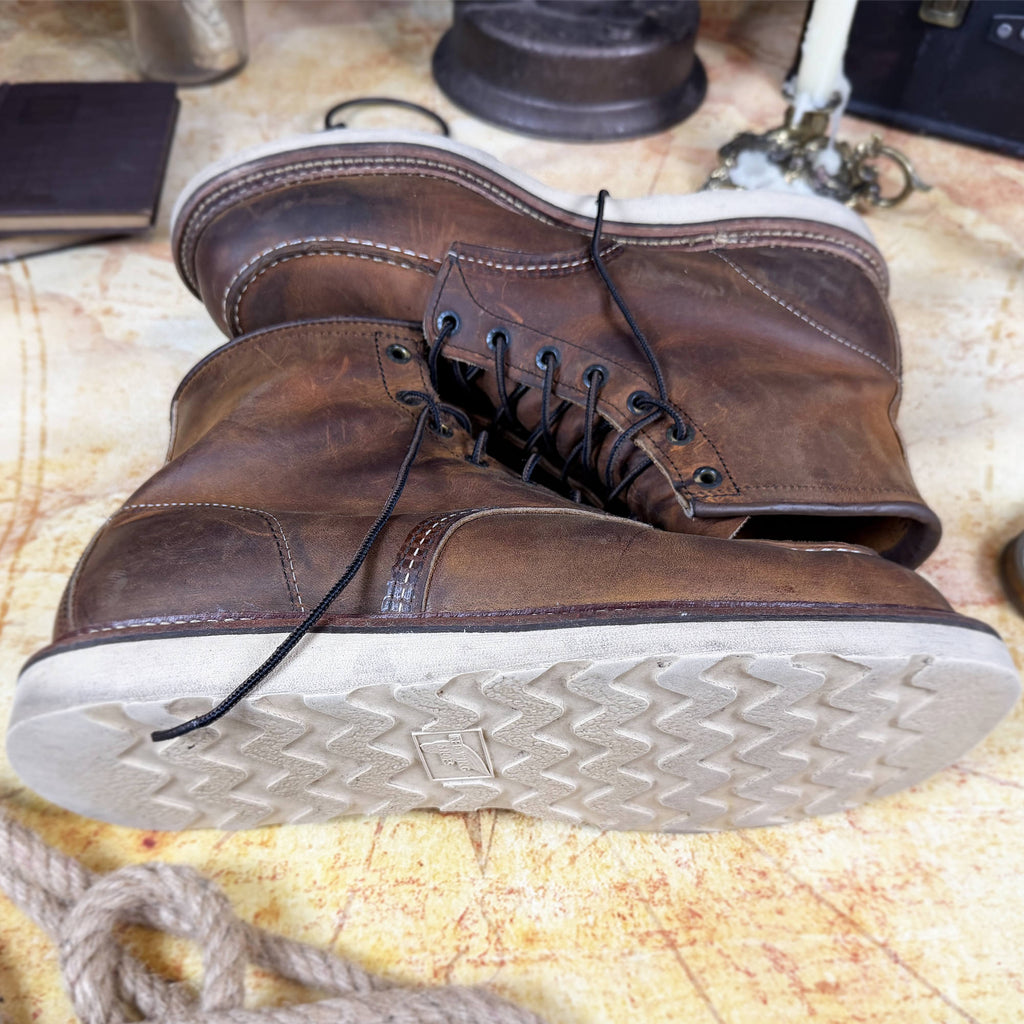 Red Wing Heritage 1907 Classic Moc Boots | Copper Rough &amp; Tough | Men's 11.5 D