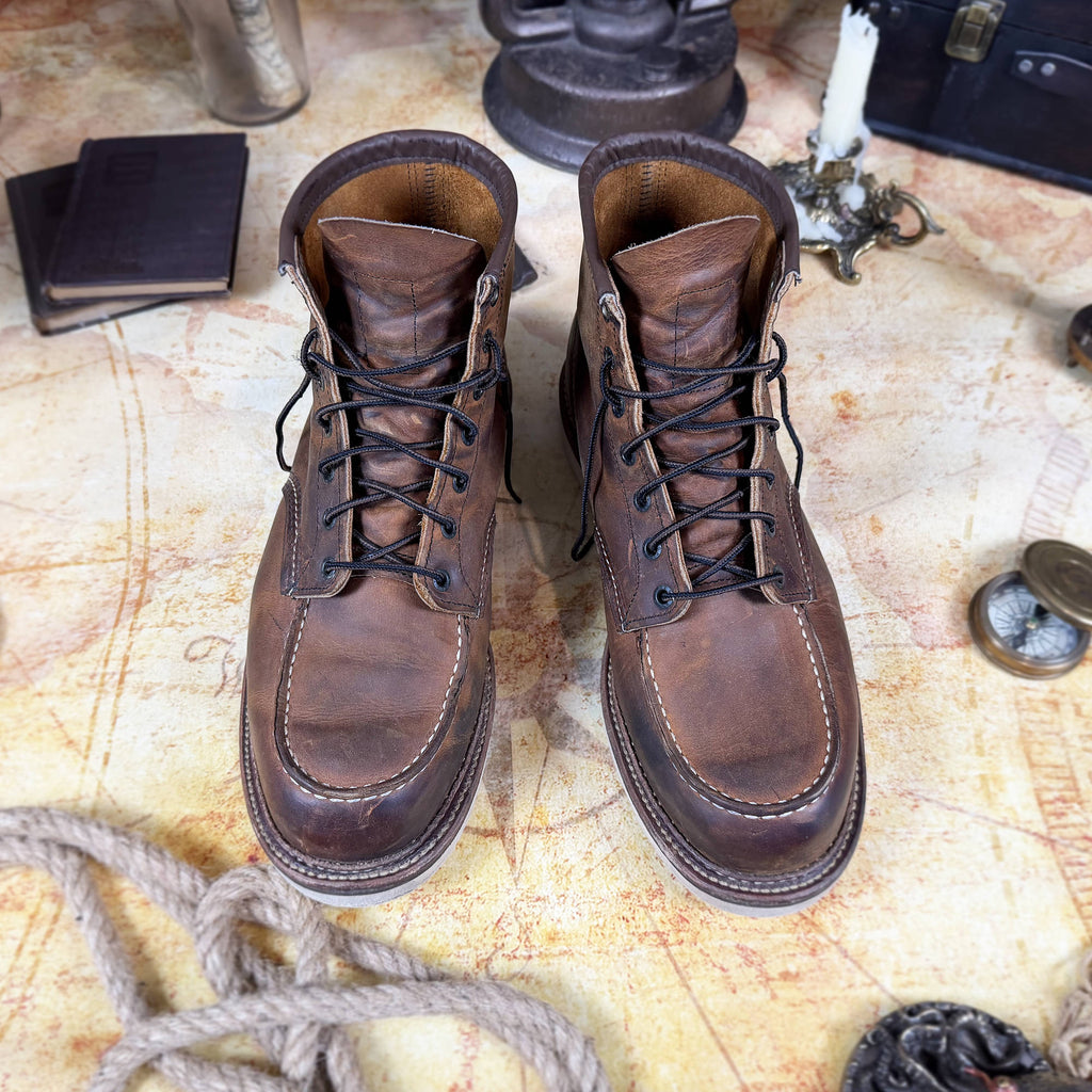 Red Wing Heritage 1907 Classic Moc Boots | Copper Rough &amp; Tough | Men's 11.5 D