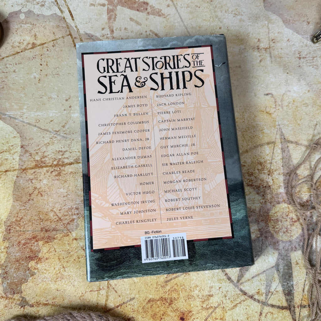 Great Stories of the Sea & Ships - Edited by N.C. Wyeth, Illustrated by Peter Hurd