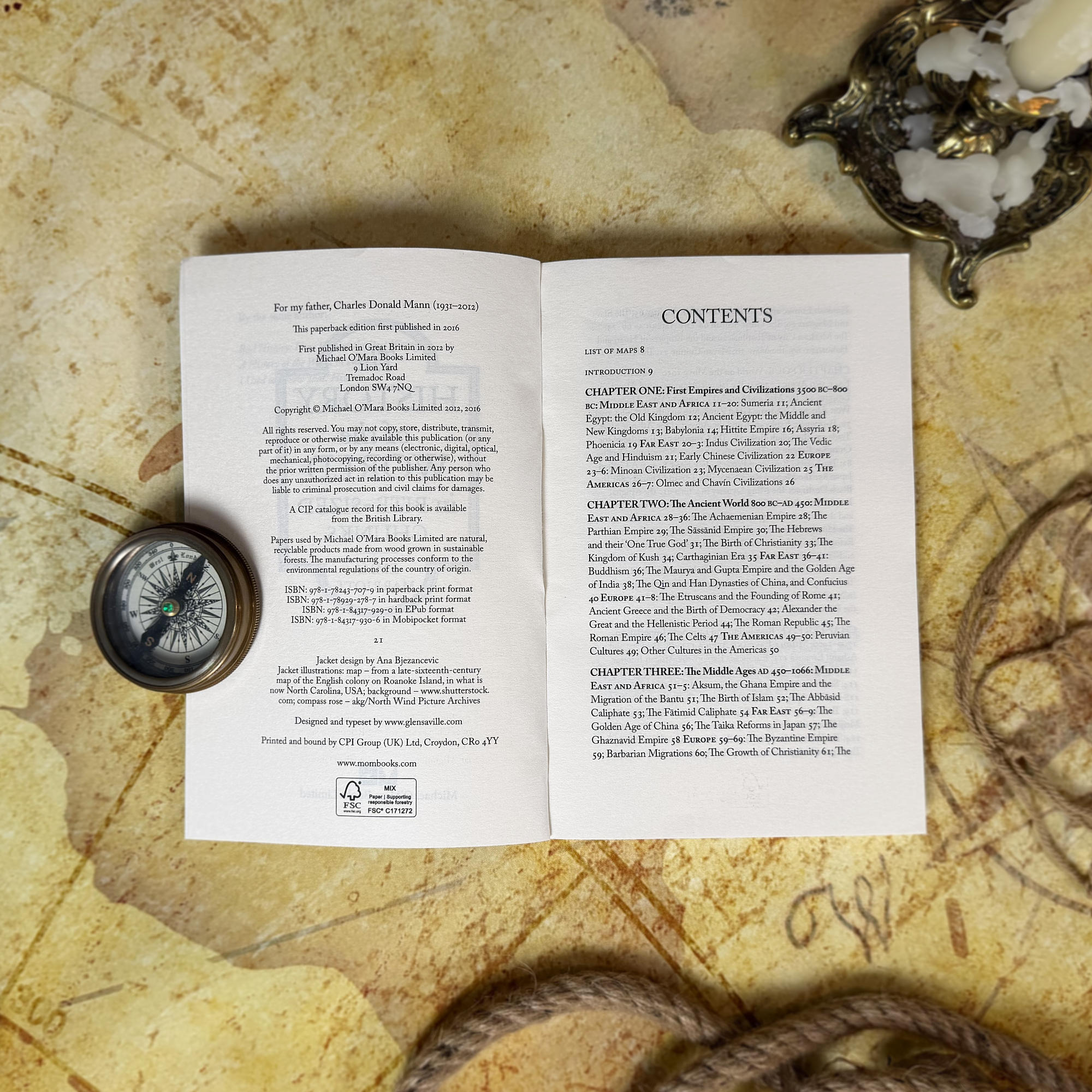 The History of the World in Bite-Sized Chunks by Emma Marriott