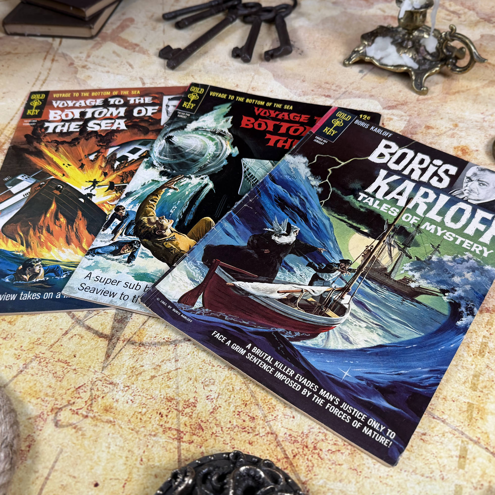 Gold Key Comics Maritime Adventure Set | Silver Age Comic Collection (1964-1968)