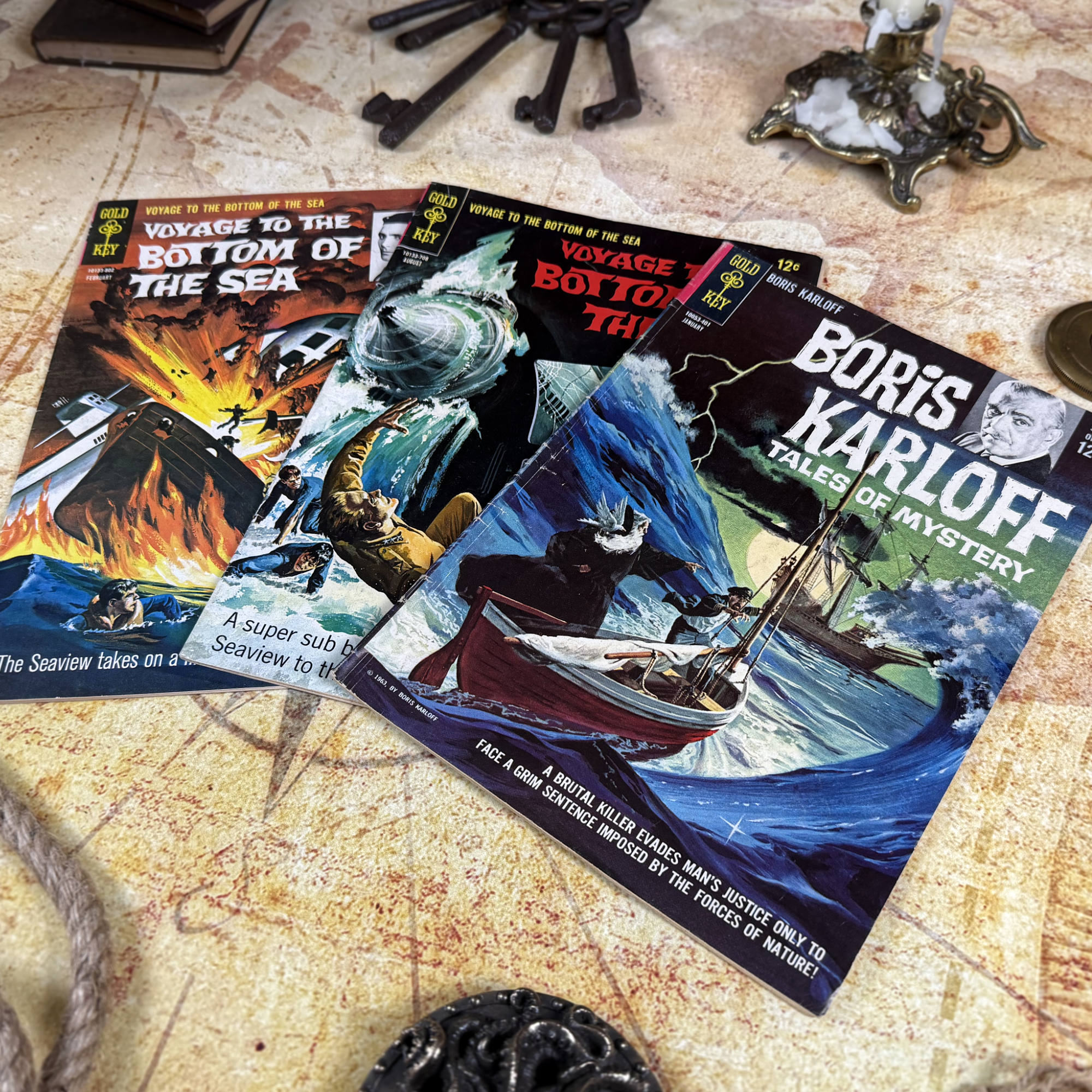 Gold Key Comics Maritime Adventure Set | Silver Age Comic Collection (1964-1968)