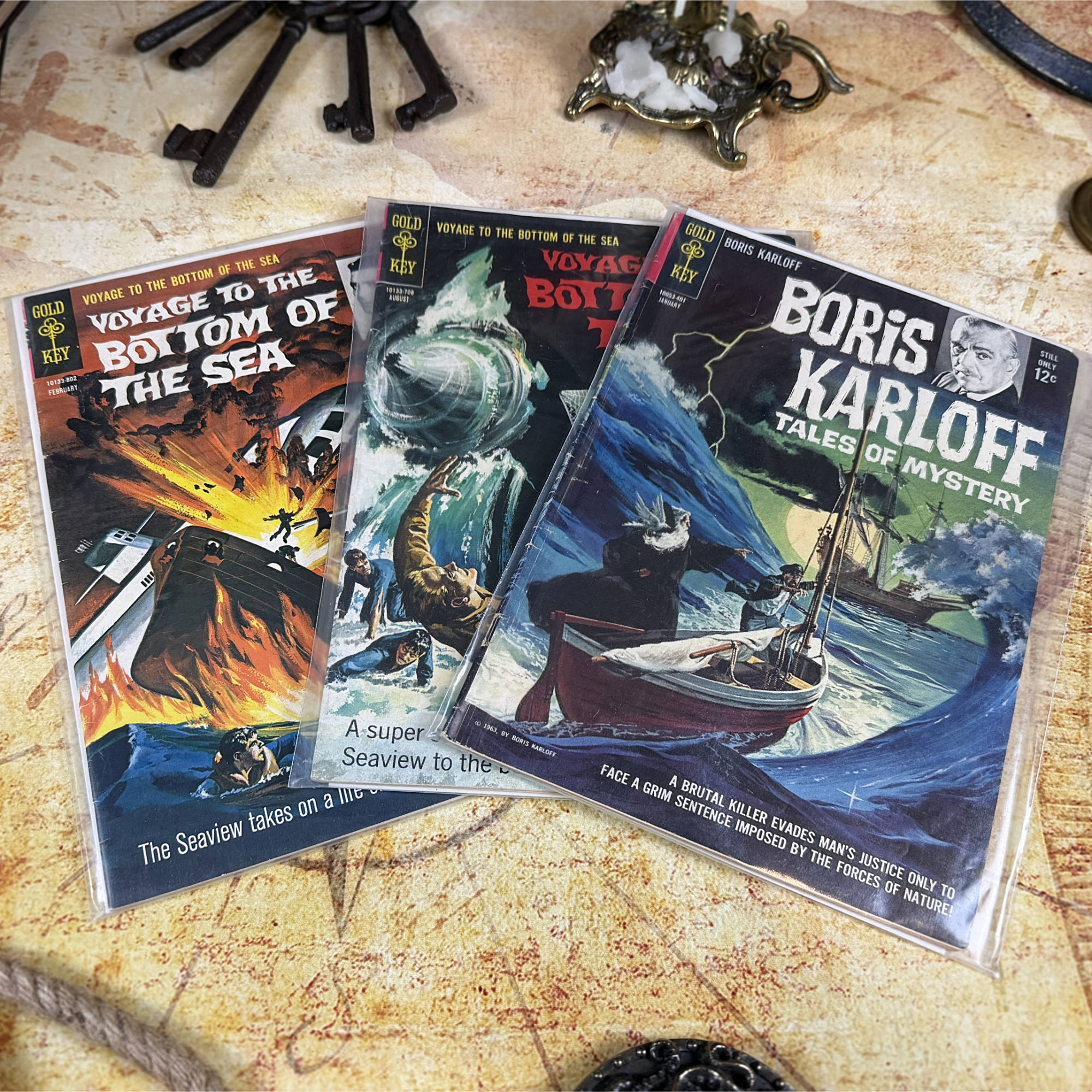 Gold Key Comics Maritime Adventure Set | Silver Age Comic Collection (1964-1968)