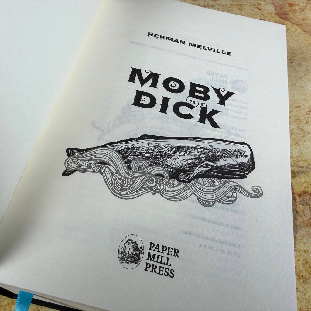 Moby-Dick Hardcover by Herman Melville | Paper Mill Press Collectible Edition