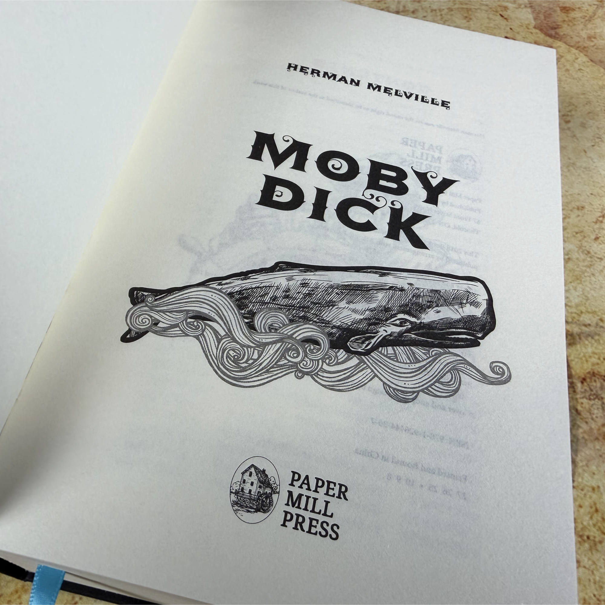 Moby-Dick Hardcover by Herman Melville | Paper Mill Press Collectible Edition