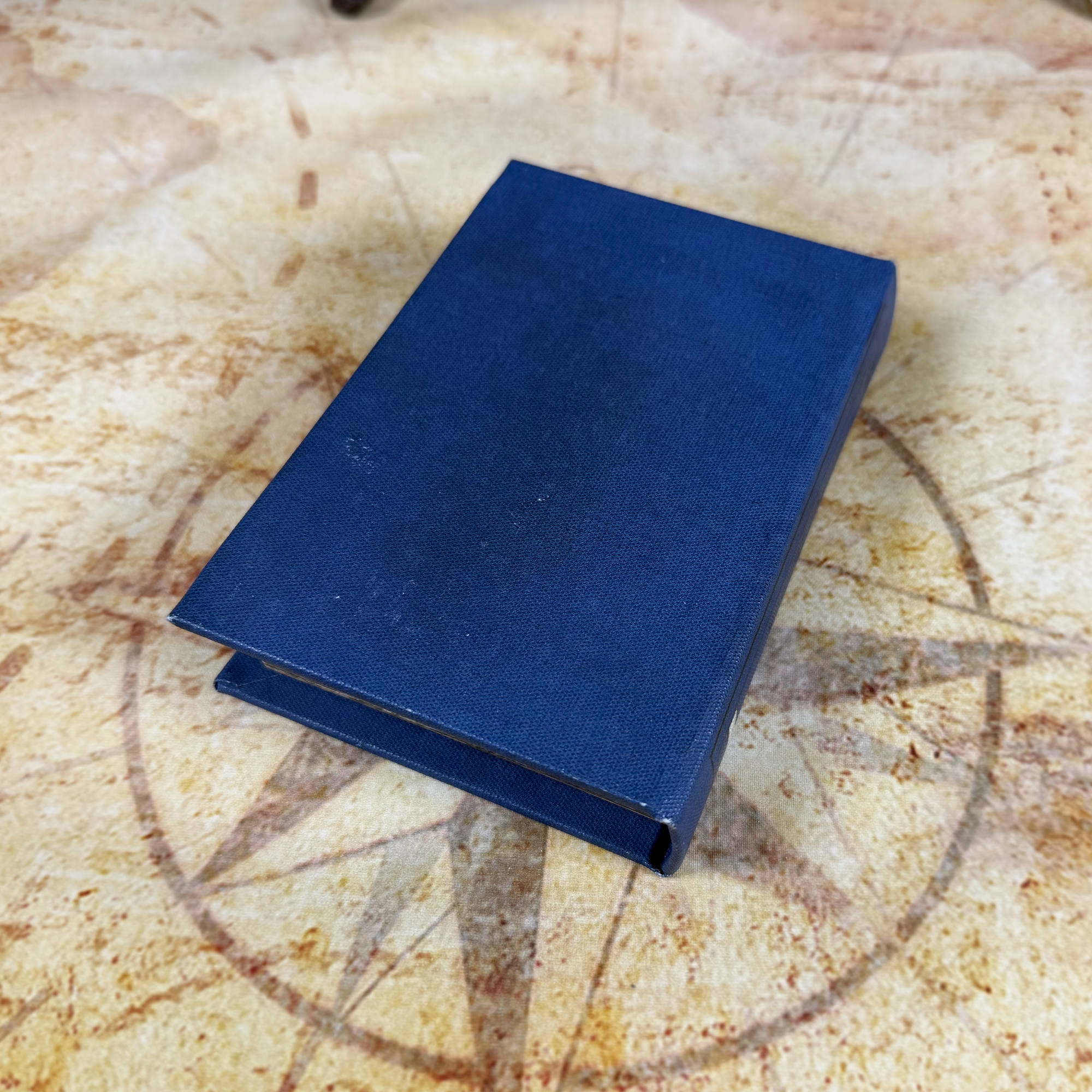Ships of the Sea Decorative Book Storage Box | Nautical Hidden Storage